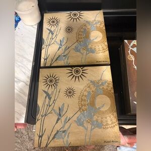 2 Michael Macron Pictures 12X12